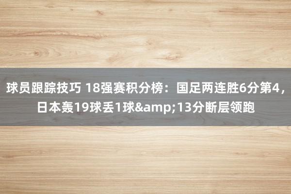 球员跟踪技巧 18强赛积分榜：国足两连胜6分第4，日本轰19球丢1球&13分断层领跑