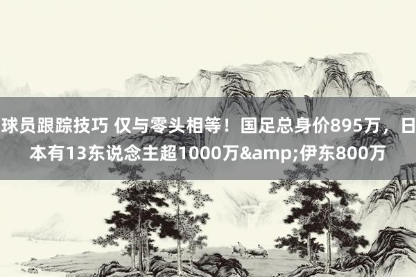 球员跟踪技巧 仅与零头相等！国足总身价895万，日本有13东说念主超1000万&伊东800万