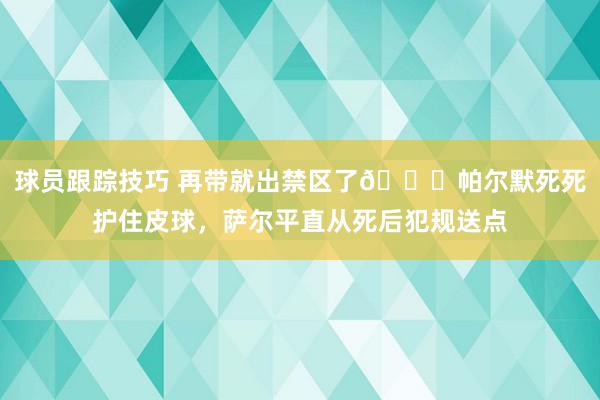 球员跟踪技巧 再带就出禁区了😂帕尔默死死护住皮球，萨尔平直从死后犯规送点