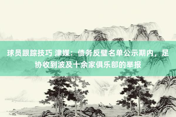 球员跟踪技巧 津媒：债务反璧名单公示期内，足协收到波及十余家俱乐部的举报