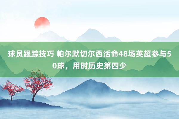 球员跟踪技巧 帕尔默切尔西活命48场英超参与50球，用时历史第四少